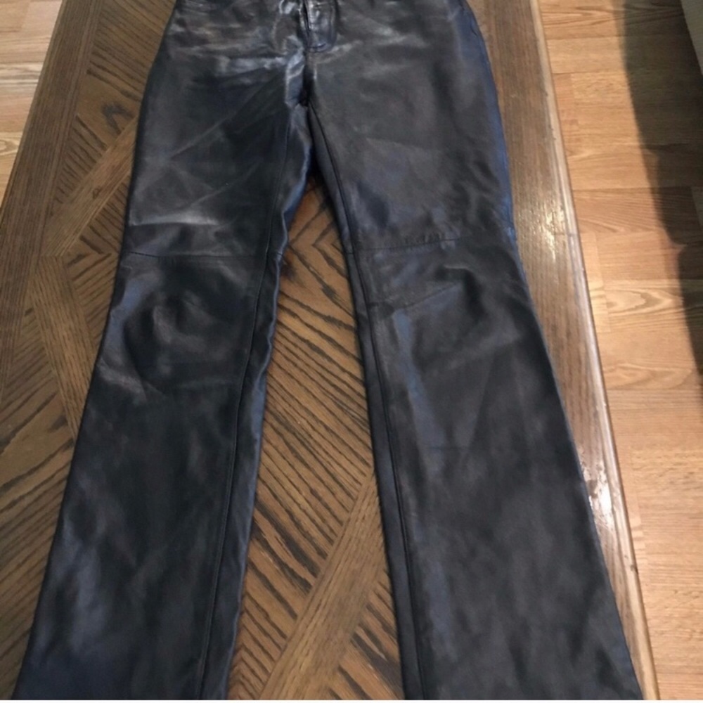 Gap leather pants